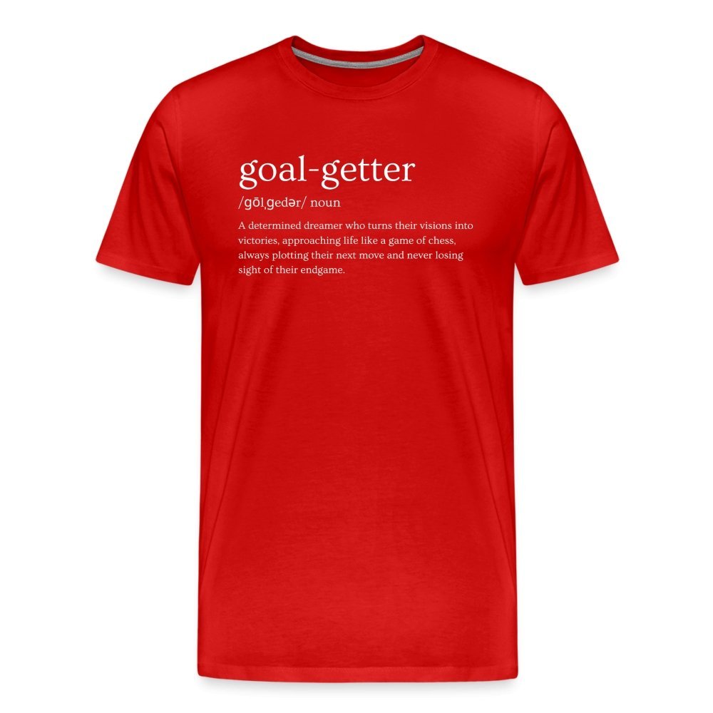 Goal Getter T-Shirt - Achieve Your Fitness Goals with Fitness Fam Apparel - Fitness Fam Apparel - Men's Premium T-Shirt | Spreadshirt 812SPOD