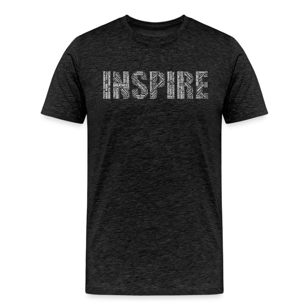 Inspire word cloud Men's Premium T - Shirt - Fitness Fam Apparel - Men's Premium T - Shirt | Spreadshirt 812SPOD